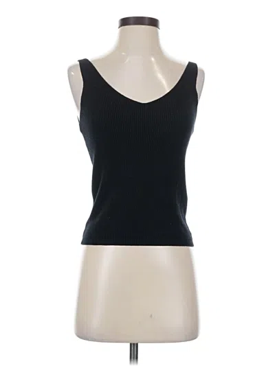 Pre-owned Vero Moda Sleeveless Top Black Scoop Neck Tops