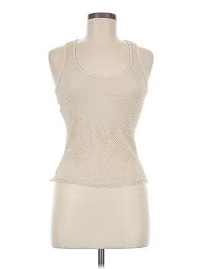 Pre-owned Vero Moda Sleeveless Top Ivory Halter Neckline Tops