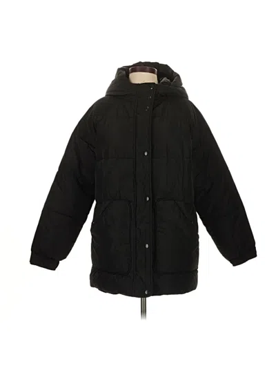 Pre-owned Vero Moda Snow Jacket In Black