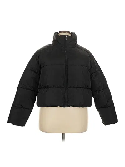 Pre-owned Vero Moda Snow Jacket In Black