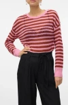 Vero Moda Spring Long Sleeve Crew Sweater