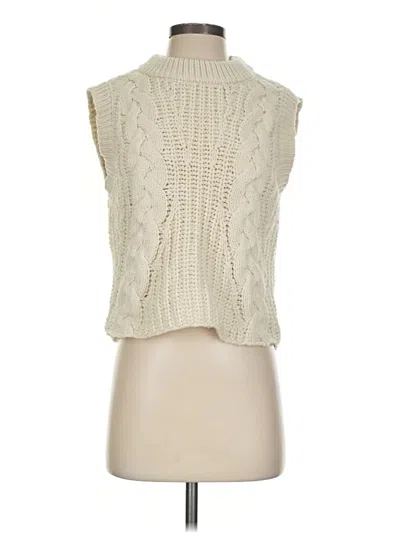 Pre-owned Vero Moda Sweater Vest In Ivory