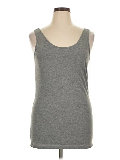 Pre-owned Vero Moda Tank Top Gray Strapless Neckline Tops