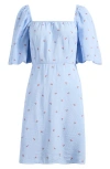 Vero Moda Tie Back Dress In White