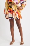 Vero Moda Tilly Miniskirt In Multi
