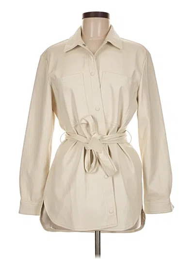 Pre-owned Vero Moda Trenchcoat In White