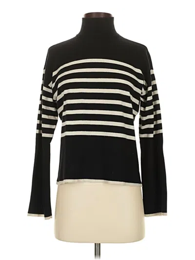 Pre-owned Vero Moda Turtleneck Sweater In Black