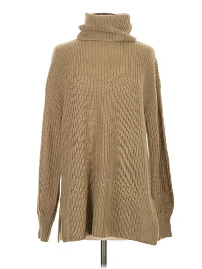 Pre-owned Vero Moda Turtleneck Sweater In Brown