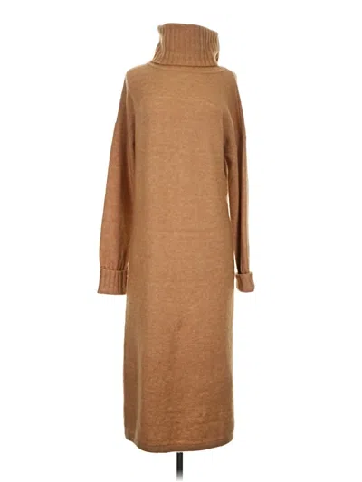 Pre-owned Vero Moda Turtleneck Sweater In Brown