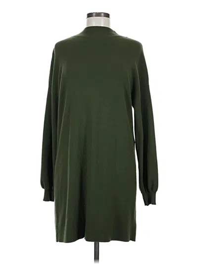 Pre-owned Vero Moda Turtleneck Sweater In Green