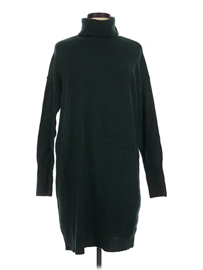 Pre-owned Vero Moda Turtleneck Sweater In Green