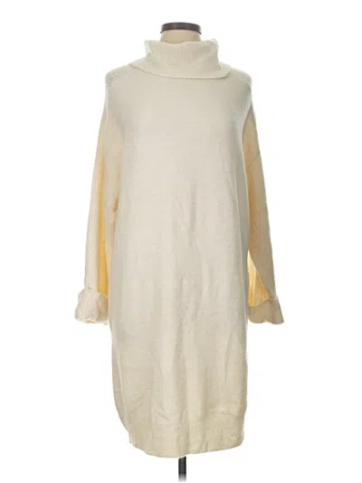 Pre-owned Vero Moda Turtleneck Sweater In Ivory