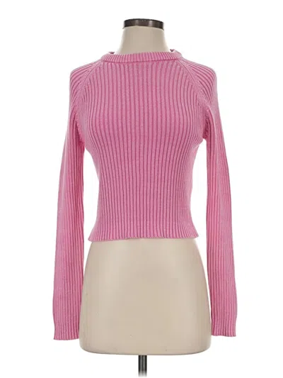 Pre-owned Vero Moda Turtleneck Sweater In Pink