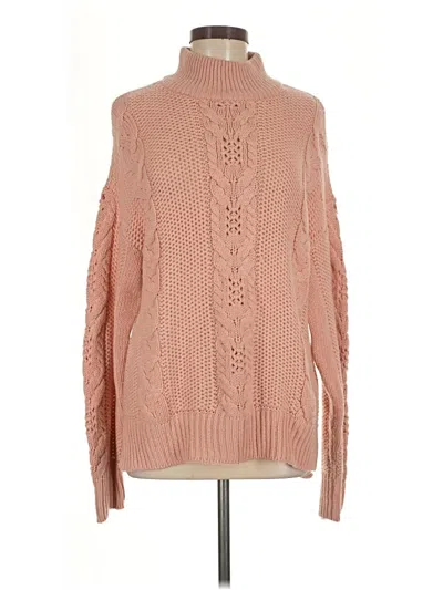 Pre-owned Vero Moda Turtleneck Sweater In Pink