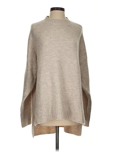 Pre-owned Vero Moda Turtleneck Sweater In Tan