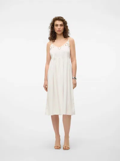 Vero Moda Vera Dress In White