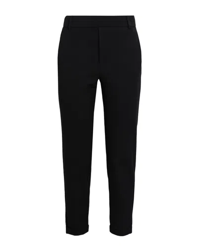 Vero Moda Woman Pants Black Size S-30l Polyester, Viscose, Elastane In Black