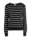 Vero Moda Woman Sweater Black Size Xl Cotton, Nylon