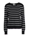 Vero Moda Woman Sweater Black Size L Cotton, Nylon