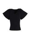Vero Moda Woman Sweater Black Size Xl Polyester