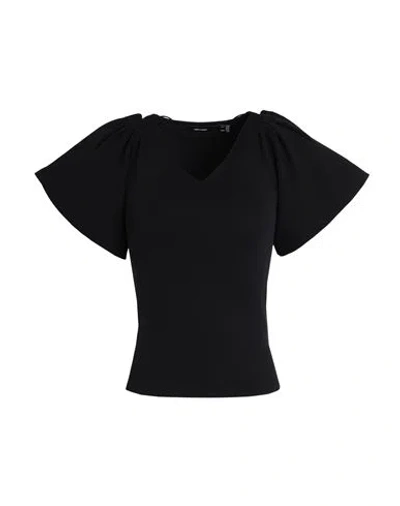 Vero Moda Woman Sweater Black Size Xl Polyester In Black