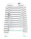 Vero Moda Woman Sweater White Size L Cotton, Nylon