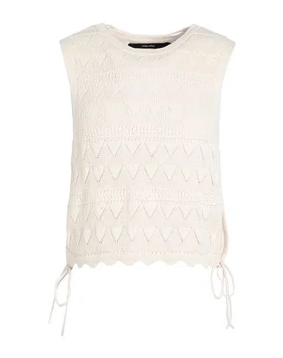Vero Moda Woman Top Cream Size Xl Cotton In White