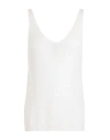 Vero Moda Woman Top Off White Size Xl Ecovero Viscose, Acrylic, Cotton