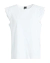 Vero Moda Woman Top White Size Xl Organic Cotton