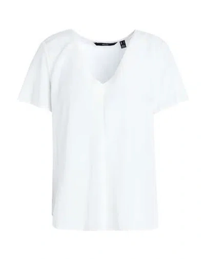 Vero Moda Woman Top White Size Xs Viscose, Polyester