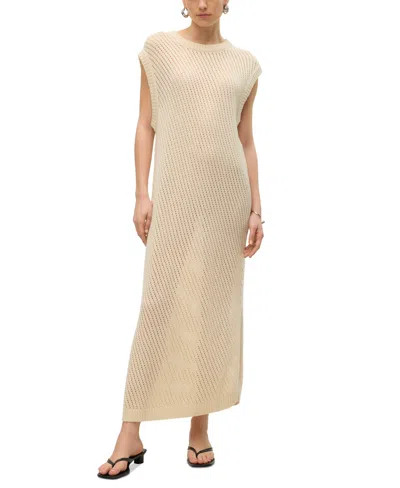 Vero Moda Women's Malta Sleeveless Knit Maxi Dress In Birch