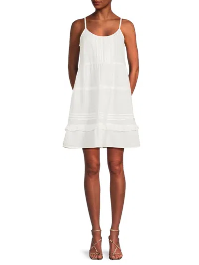 Vero Moda Women's Pretty Tiered Cotton Minidress