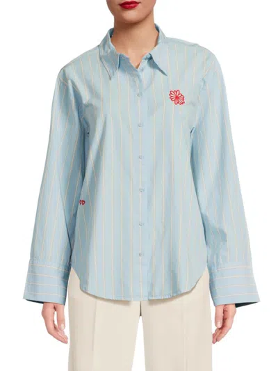 Vero Moda Women's Striped Cotton Shirt