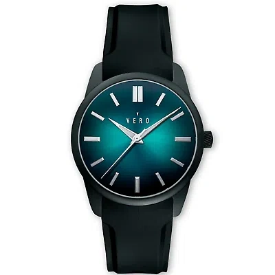Pre-owned Vero Sw-q Clear Lake Turquoise Watch - Brand