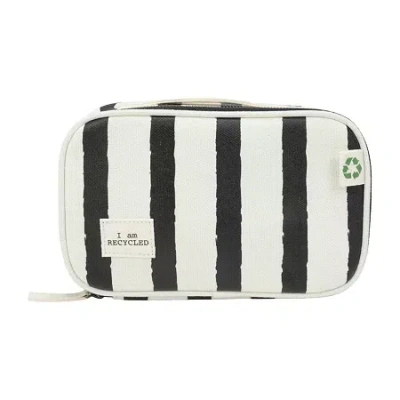 Verona Flat Train Case Makeup Bag In Multi