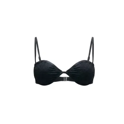 Veroni Swim Women's Black Onyx Bralette Top