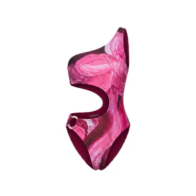 Veroni Swim Women's Pink Pétale Fatale One Piece