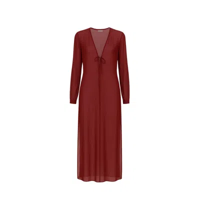 Veroni Swim Women's Red The Antares Kaftan