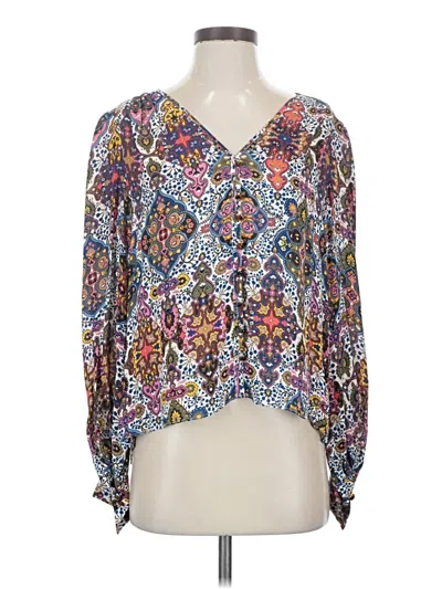 Veronica Beard 3/4 Sleeve Blouse In Multi