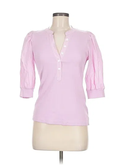 Pre-owned Veronica Beard 3/4 Sleeve Blouse In Pink