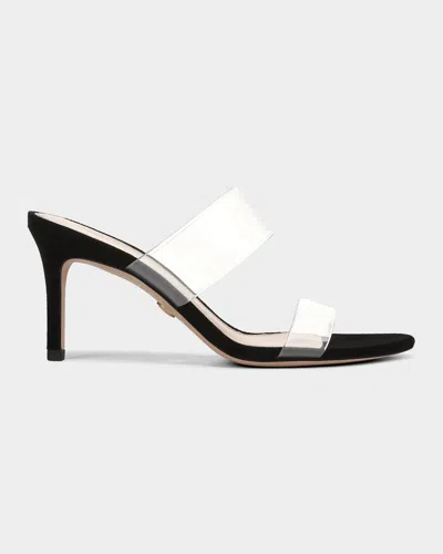 Veronica Beard 75mm Asha Mule Sandals In Black