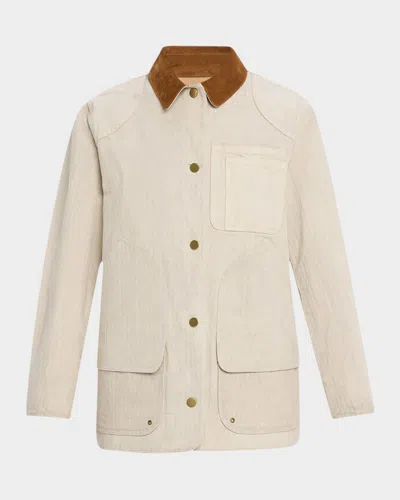 Veronica Beard Abbas Barn Jacket In Neutral