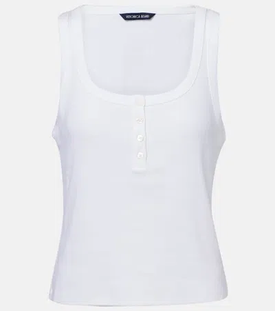 Veronica Beard Abbott Cotton-blend Tank Top