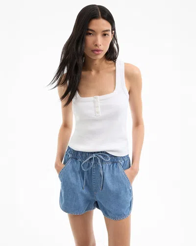 Veronica Beard Abbott Tank Top In White