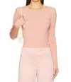 Veronica Beard Acara Ribbed Scoop-neck Pullover In Pink