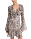 Veronica Beard Adrienne Silk Dress In Multi