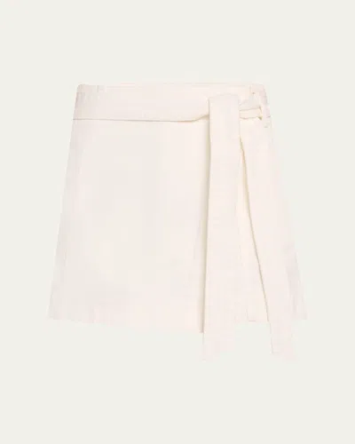 Veronica Beard Agee Belted Skort