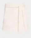 Veronica Beard Agee Belted Skort