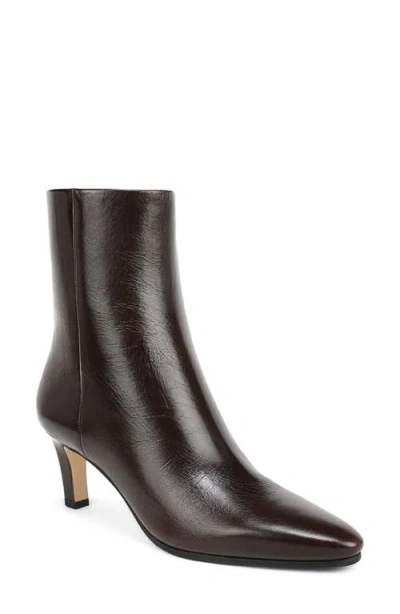 Veronica Beard Agnes Bootie In Burgundy