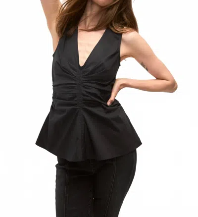 Veronica Beard Aiden Top In Black